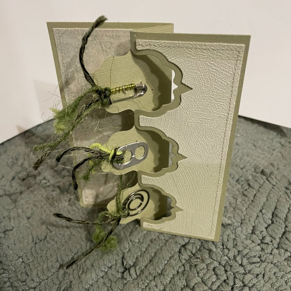 Handcrafted Blank Card 4.25" x 5.5" with envelope. BUNDLE ONLY - Picture 1 of 3